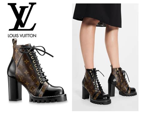 lv star trail ankle boot